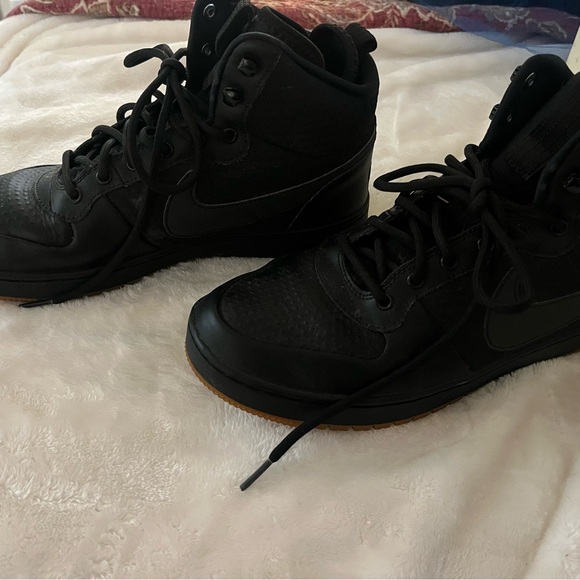 Nike Other - Nike Black High-Top Sneakers